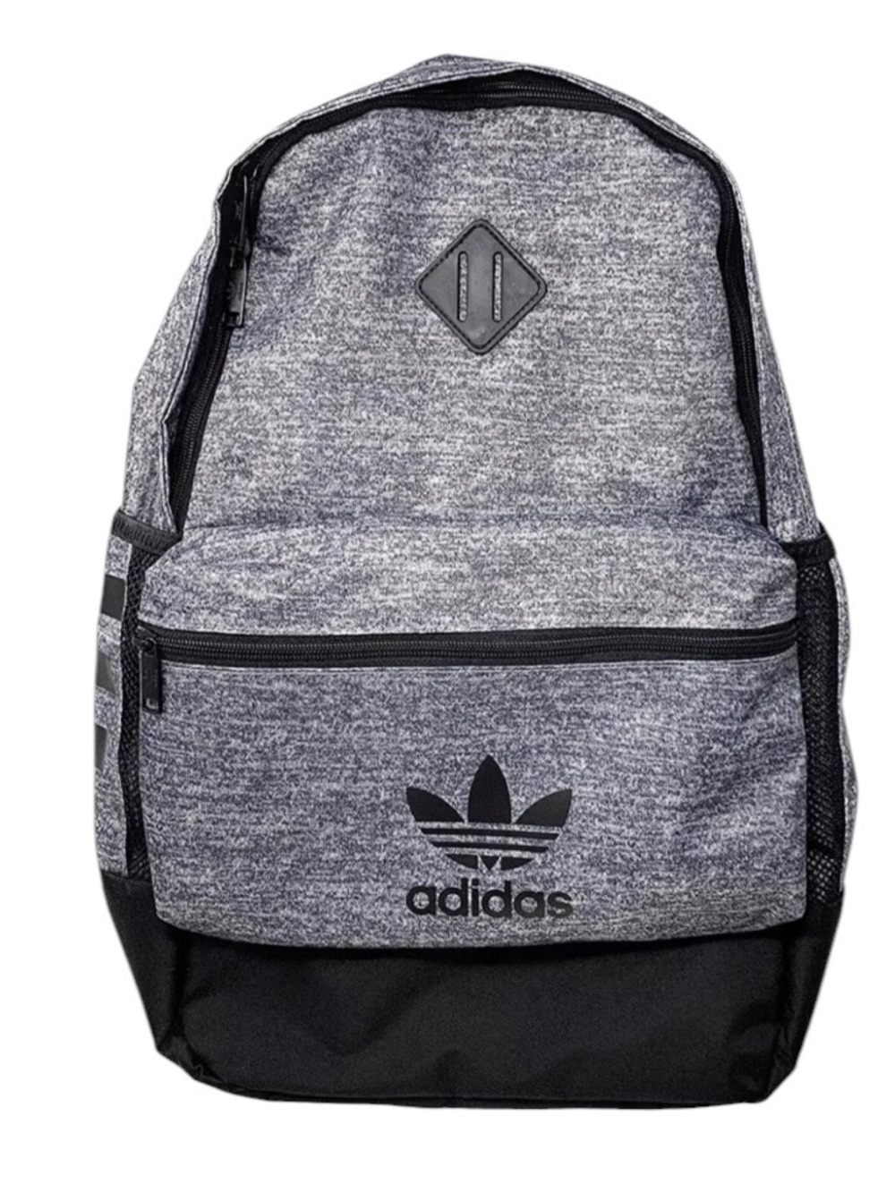 Adidas Originals Heathered Gray Black Backpack